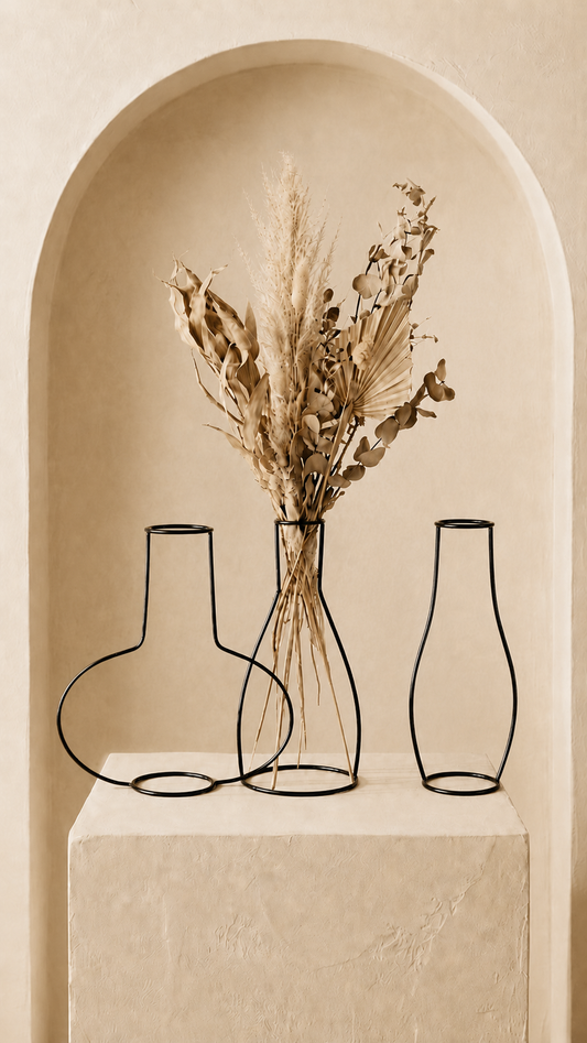 Eclipse Iron Vases