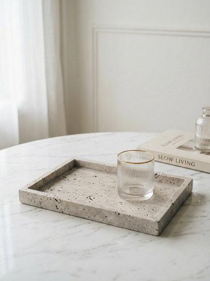 Travertine Stone Trays