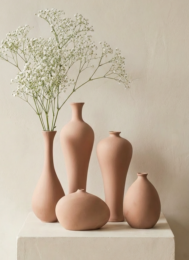 Aura Ceramic Mini Vases